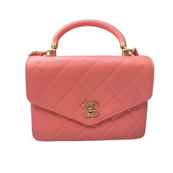 Chanel Small Metal Top Handle Flap Bag - Picture 3 of 16